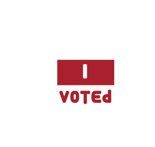 I Voted Pemilu Sticker - I Voted Pemilu Indonesia Stickers