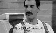 Freddie Mercury I Don'T Care GIF - Freddie Mercury I Don'T Care Queen GIFs