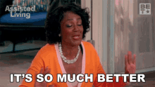 Its So Much Better Anastasia Devereaux GIF - Its So Much Better Anastasia Devereaux Assisted Living GIFs