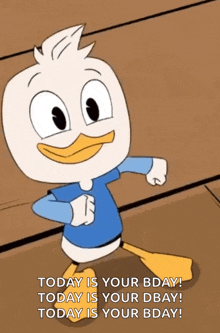 Dewey Duck Cute GIF - Dewey Duck Cute Dance GIFs