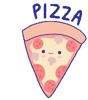 Pizza Pizza Love Sticker - Pizza Pizza Love Unidoodlez Stickers