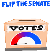 Flip The Senate Senate Sticker - Flip The Senate Senate Congress Stickers