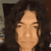 a close up of a person 's face with their eyes closed