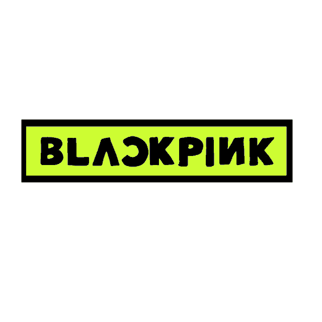 Amazon.com: Black Pink Text Logo Car Vinyl Sticker Decal Bumper Sticker for  Auto Cars Trucks Windshield Custom Walls Windows Ipad MacBook Laptop Home  and More (Black) : Everything Else