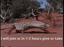 Lizard Vc Reptile Vc GIF - Lizard Vc Reptile Vc I Will Join Vc In 1-2 Hours Give Or Take GIFs