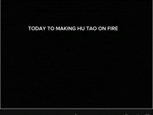Hu Tao Fire GIF - Hu Tao Fire Genshin Impact GIFs