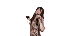karaoke drunk wine singing wig