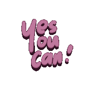Yes You Can You Can Do It Sticker - Yes You Can You Can Do It Stickers