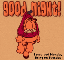 Monday Conquered Monday Survived GIF