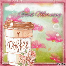 Good Morning Greetings GIF - Good Morning Greetings Coffee GIFs