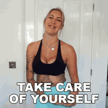 Take Care Of Yourself Tracy Kiss GIF - Take Care Of Yourself Tracy Kiss Stay Safe GIFs