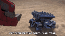 Ive Been Waiting For This All Year Ton Ton GIF - Ive Been Waiting For This All Year Ton Ton Dinotrux GIFs