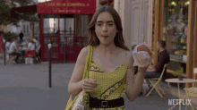 Oh My God Lily Collins GIF - Oh My God Lily Collins Emily Cooper GIFs