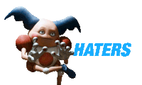 Haters Antagonist Sticker - Haters Antagonist Basher Stickers