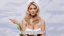 Kate Upton Easter Bunny GIF - Kate Upton Easter Bunny Easter GIFs
