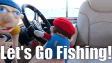 Sml Mario GIF - Sml Mario Lets Go Fishing GIFs