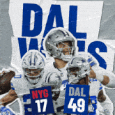Dallas Cowboys (49) Vs. New York Giants (17) Post Game GIF - Nfl National Football League Football League GIFs