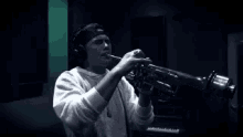 Tom Sandoval Trumpet GIF - Tom Sandoval Trumpet Vanderpump Rules GIFs