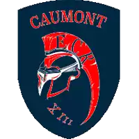 a sign that says caumont on it in red