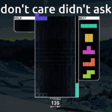 Dont Care Didnt Ask Tetris Tetrio GIF - Dont Care Didnt Ask Tetris Tetrio GIFs