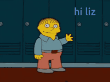 Hi Liz Liz GIF - Hi Liz Liz Elizabeth GIFs