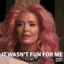 It Wasnt Fun For Me Real Housewives Of Beverly Hills GIF - It Wasnt Fun For Me Real Housewives Of Beverly Hills I Didnt Have Fun At All GIFs