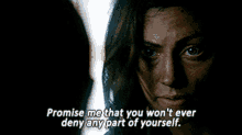 The Originals Hayley Marshall GIF - The Originals Hayley Marshall Promise Me That You Wont Ever GIFs