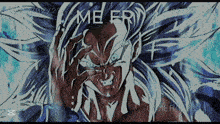 a picture of a cartoon character with the words me fri written on it