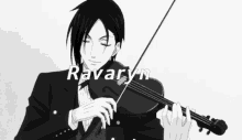 venusxcv ravaryn violin graceful anime