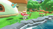 Kirby Elfilin GIF - Kirby Elfilin Fishing GIFs