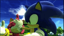 Sonic The Hedgehog Amy Rose GIF - Sonic The Hedgehog Amy Rose Push GIFs
