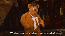 Wocka Wocka Wocka Wocka Wocka Fozzie Bear GIF - Wocka Wocka Wocka Wocka Wocka Fozzie Bear The Muppet Movie GIFs