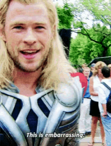 Thor Embarrassing GIF - Thor Embarrassing GIFs