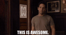 Ant Man Scott Lang GIF - Ant Man Scott Lang This Is Awesome GIFs