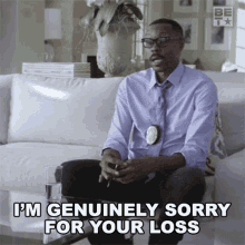 Im Genuinely Sorry For Your Loss Detective Tucker GIF - Im Genuinely Sorry For Your Loss Detective Tucker Summer Of Chills GIFs