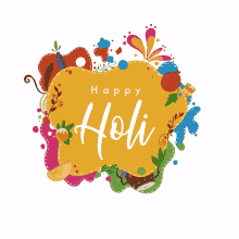 happy holi holi india tradition festival