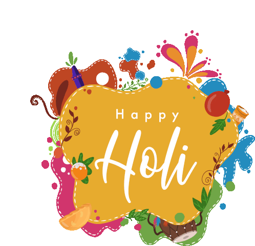 Happy Holi India Sticker - Happy Holi Holi India Stickers