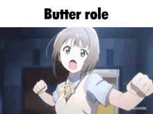 Anime Adventured Butter Role GIF - Anime Adventured Butter Role GIFs