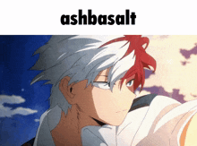 a picture of a anime character with the word ashbasalt above it
