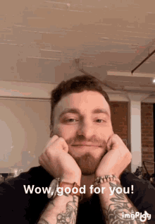 Good For You Wow GIF - Good For You Wow GIFs