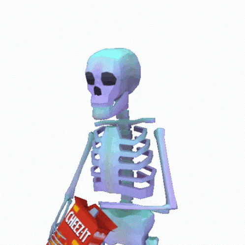 Skeleton Waiting Skeleton Cheezit GIF - Skeleton Waiting Skeleton Cheezit Cheezit GIFs
