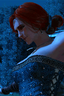 Triss Merigold Witcher GIF - Triss Merigold Witcher Video Game GIFs