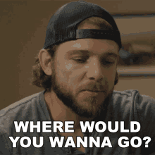 Where Would You Wanna Go Clay Spenser GIF - Where Would You Wanna Go Clay Spenser Seal Team GIFs