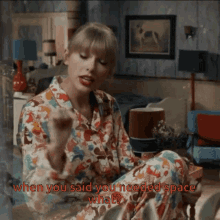 Taylor Swift Bye Bye Taylor Swift Singing GIF