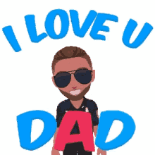 I Love U Dad Lignon GIF - I Love U Dad Lignon Lou GIFs