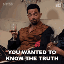 You Wanted To Know The Truth Calvin Rodney GIF - You Wanted To Know The Truth Calvin Rodney Sistas GIFs