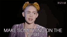 Make Something On The Spot Grimes GIF