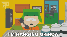Im Hanging Up Now Kyle Broflovski GIF - Im Hanging Up Now Kyle Broflovski South Park GIFs