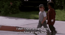 the little rascals ugly face ugly face burn