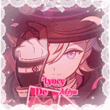 a picture of a girl with the name tyney de miyu